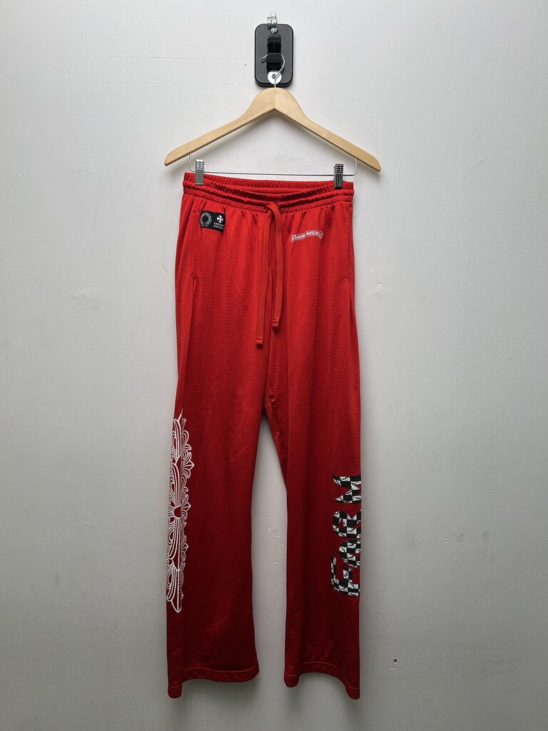 Chrome Hearts Matty Boy Red Form Mesh Pants Sz.Small
