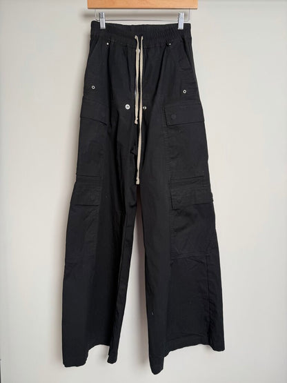 Pre-Owned Rick Owens Black Bela Cargo Sz. 36