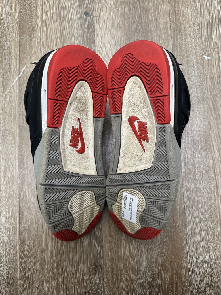 Preowned Jordan 4 Bred Size 10.5 2019 (No Box)