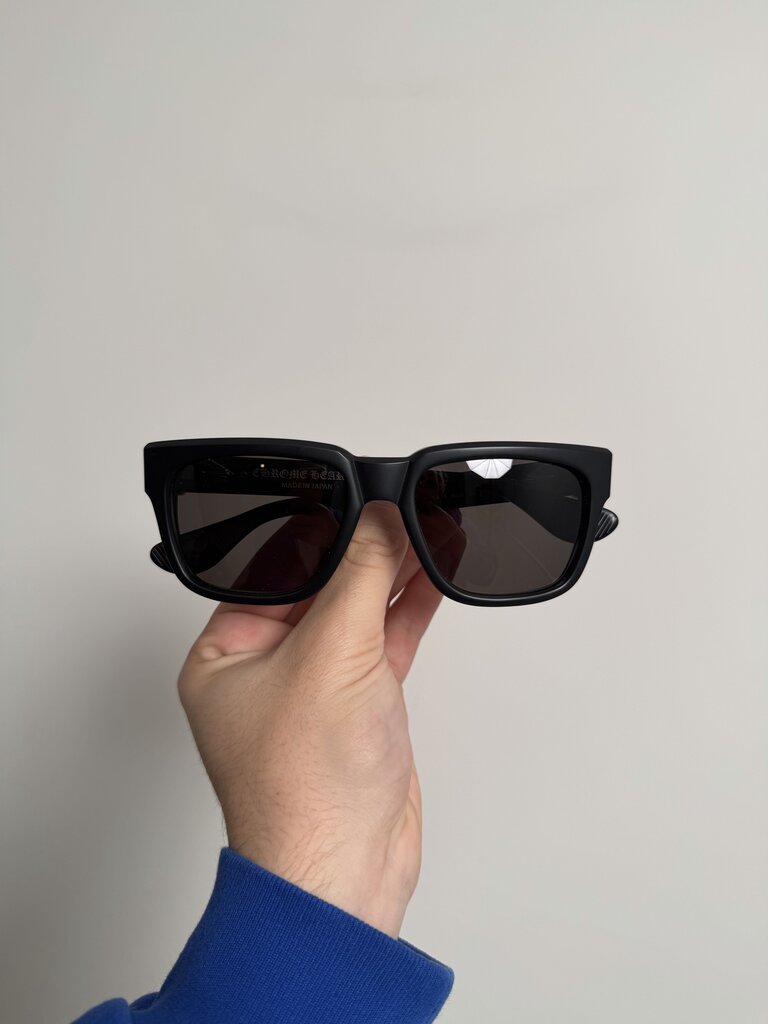Pre-Owned Chrome Hearts Black Matte Box Officer Frame