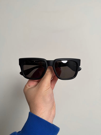 Pre-Owned Chrome Hearts Black Matte Box Officer Frame