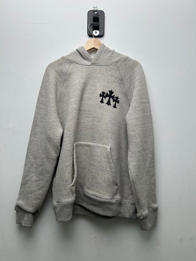Chrome Hearts Grey Black 7/11 Hoodie Sz.Medium