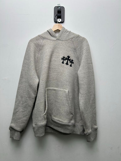 Chrome Hearts Grey Black 7/11 Hoodie Sz.Medium