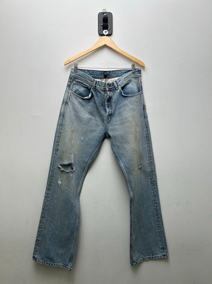 Preowned ERD Lightwash Distressed Slim Denim Sz.34
