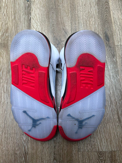 Preowned Jordan 5 Fire Red Sz.10.5