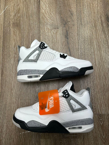 New Jordan 4 White Cement Size 6Y