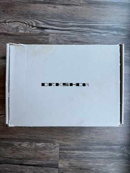 Preowned Rick Owens Black Drkshdw Ramones Size 44