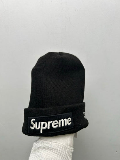 Preowned Supreme Black Bogo Beanie