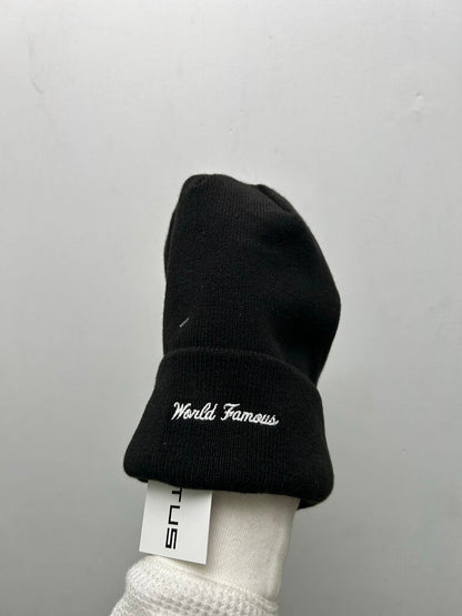 Preowned Supreme Black Bogo Beanie