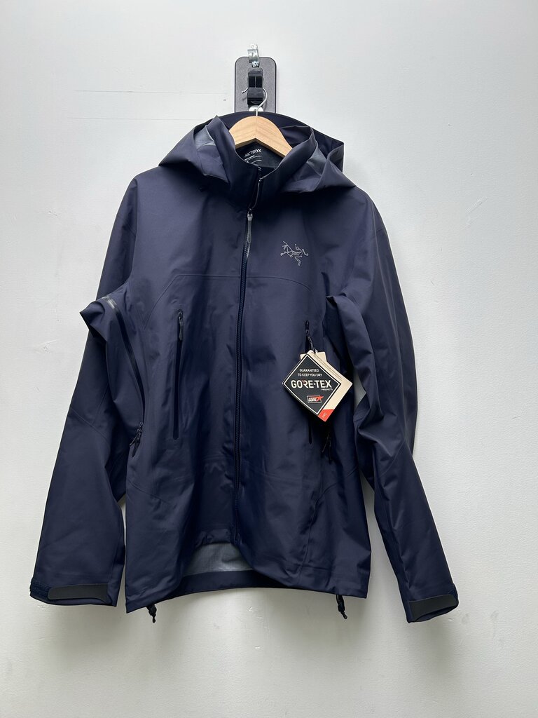 New Arctyrex Beta Navy Jacket Size Large
