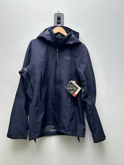 New Arctyrex Beta Navy Jacket Size Large