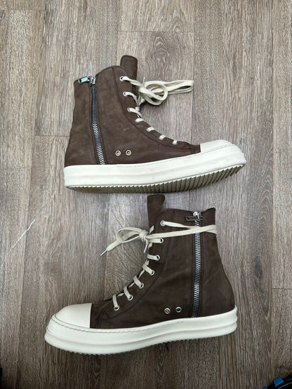 Preowned Rick Owens Ramone Brown Milk sz.44