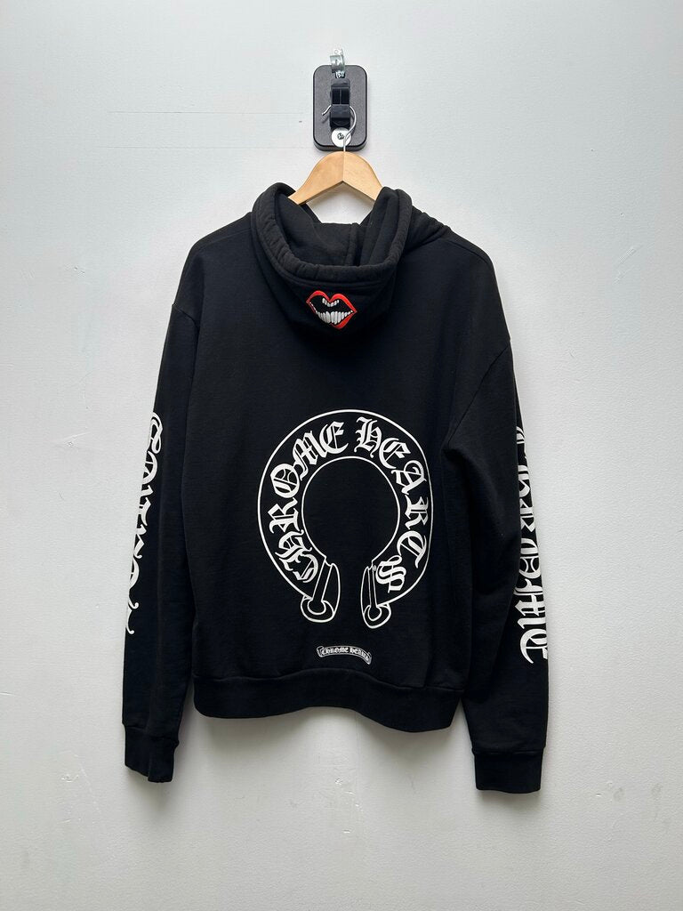 Preowned Chrome Hearts Black Hoodie sz.S