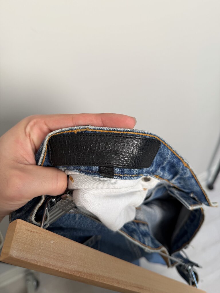Chrome Hearts 20 Cross Patch Orange Tab Levi's Sz. 36x30