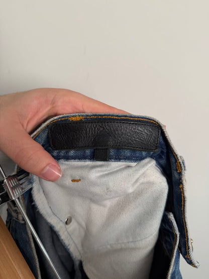 Chrome Hearts 20 Cross Patch Orange Tab Levi's Sz. 33x30