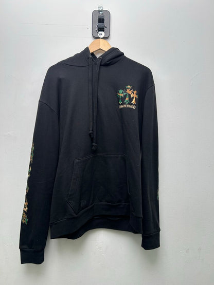 Preowned Chrome Hearts Camo King Taco Camo Horseshoe Black Hoodie sz.M