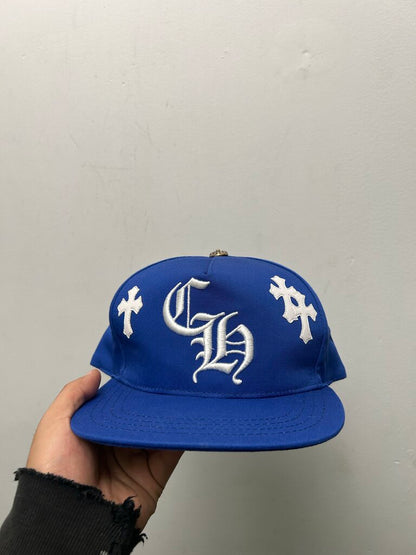 New Chrome Hearts Blue CH Patch Hat