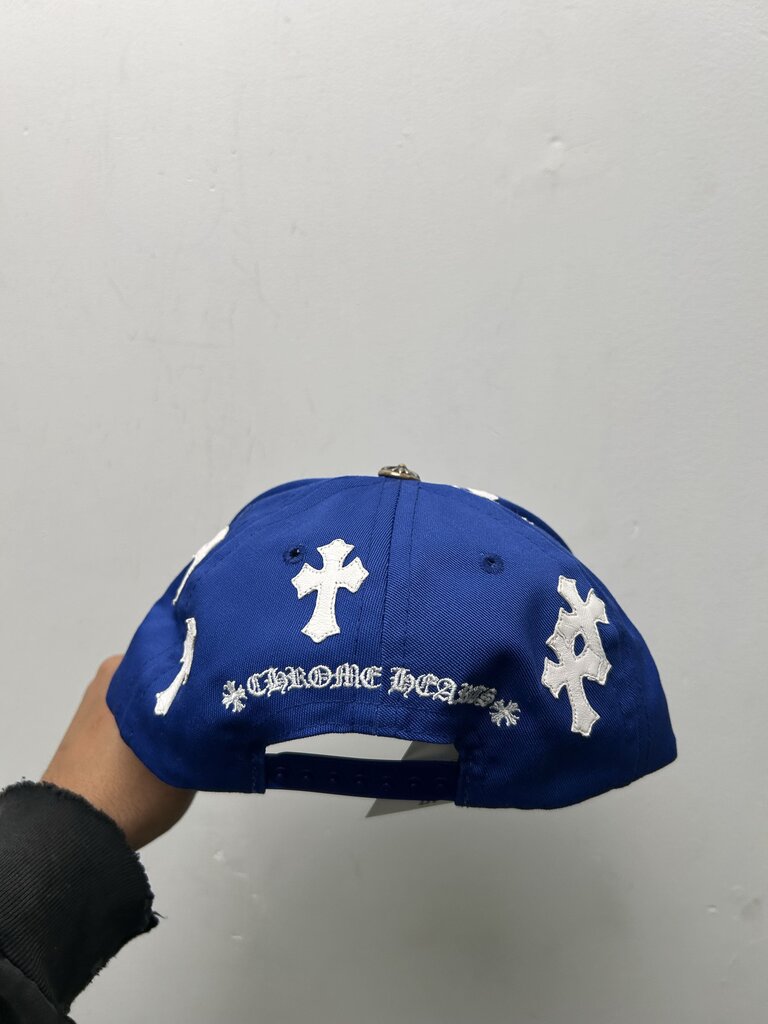 New Chrome Hearts Blue CH Patch Hat