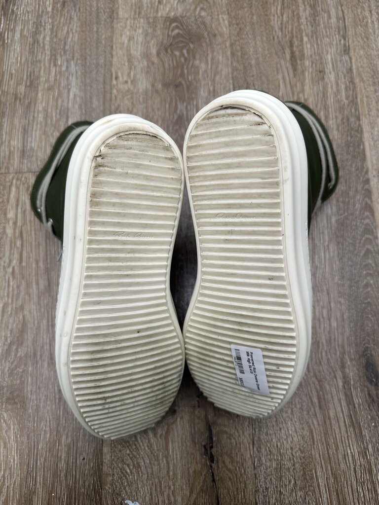 Preowned Rick Owens Green Milk High Sz.41.5