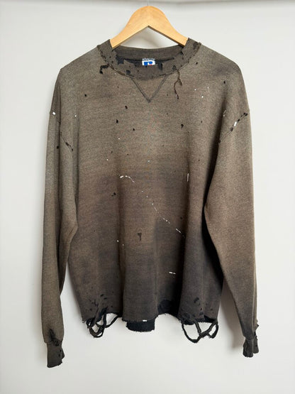 Vintage Russell Brown Crewneck Size XL