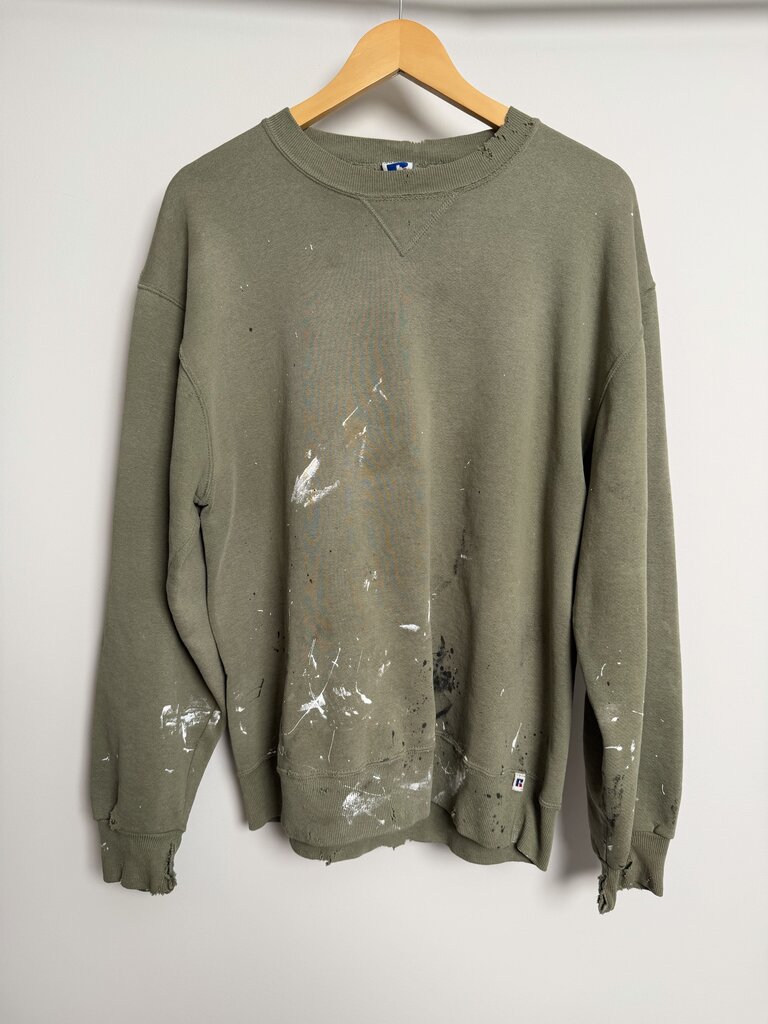 Vintage Russell Green Crewneck Size XL