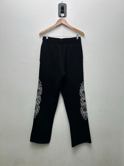 Preowned Chrome Hearts Black Cashmere Sweatpants sz.S