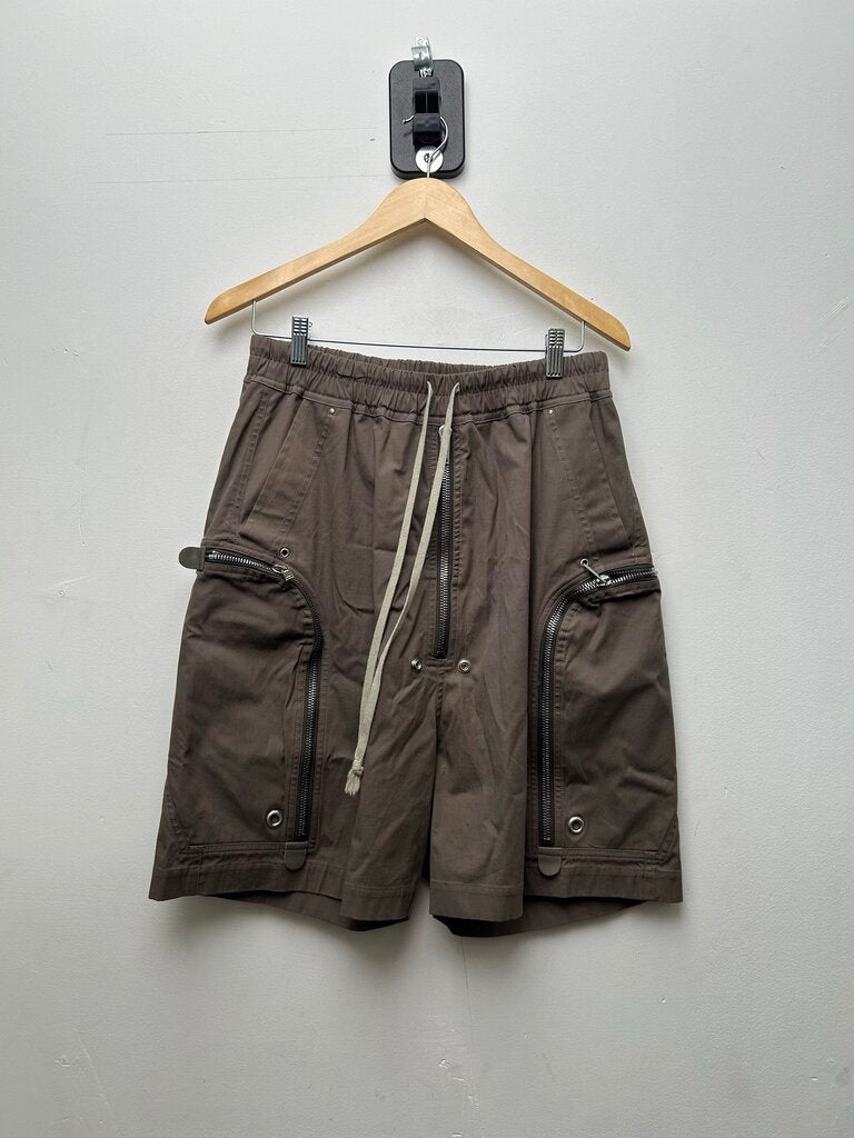 Preowned Rick Owens Mainline Lido SS24 Dust Bahaus Cargo Shorts sz.38