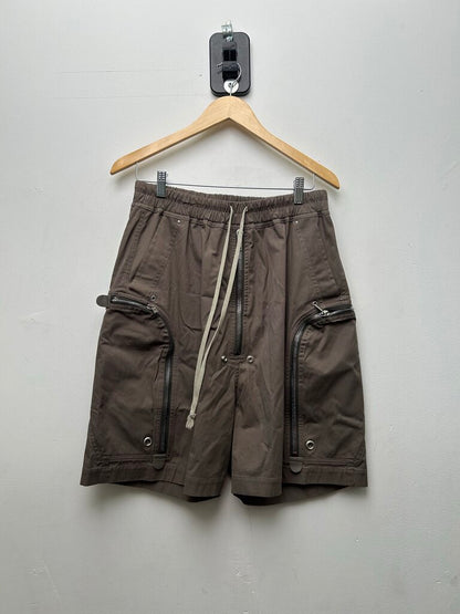 Preowned Rick Owens Mainline Lido SS24 Dust Bahaus Cargo Shorts sz.38