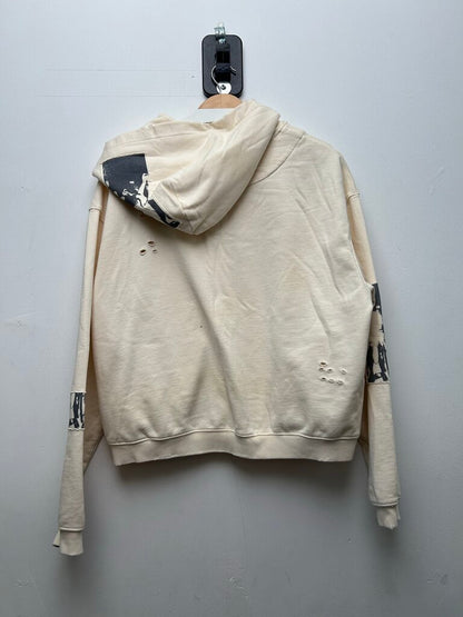 Preowned Birth of A Royal Child Cream Zip Hoodie sz.S