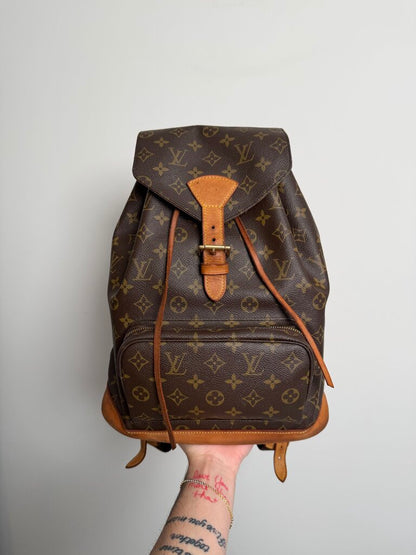 Preowned Louis Vuitton Vintage Brown Monogram Backpack