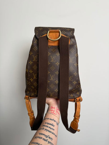 Preowned Louis Vuitton Vintage Brown Monogram Backpack
