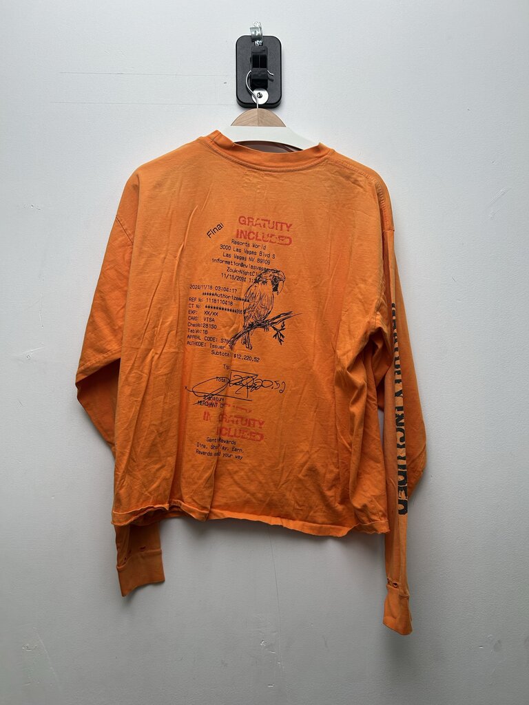 Preowned HMDD Orange Graffiti Longsleeve sz.L