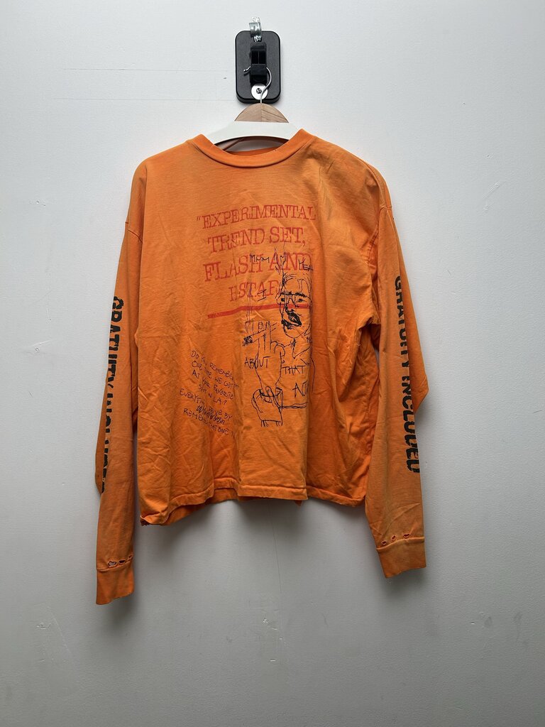Preowned HMDD Orange Graffiti Longsleeve sz.L