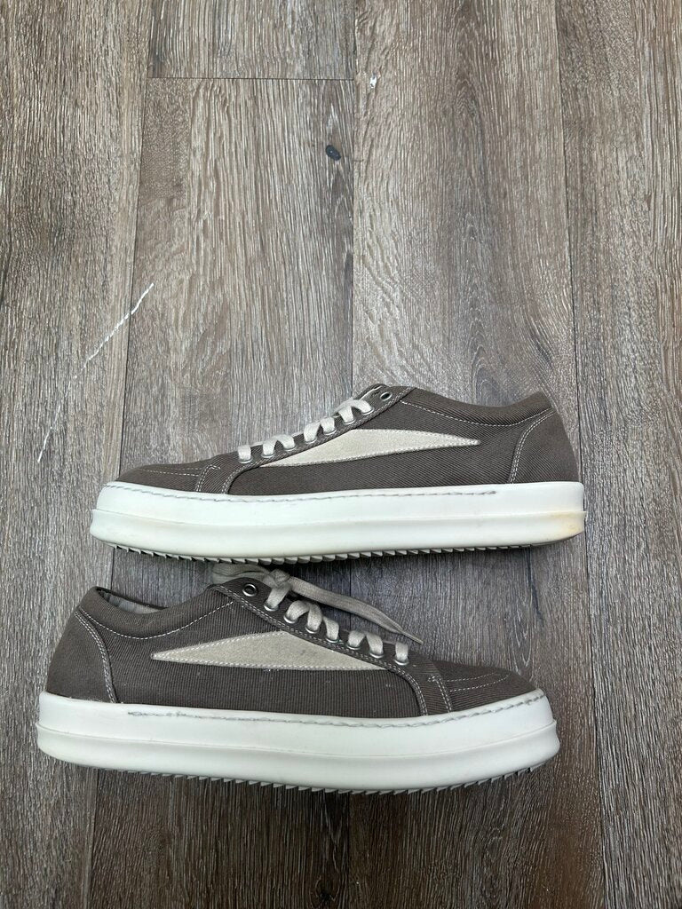 Preoenwed Rick Owens DRKSHDW Grey Milk Canvas Vans sz.42