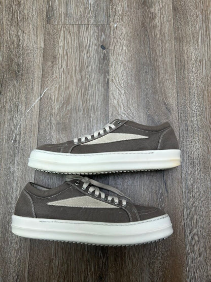 Preoenwed Rick Owens DRKSHDW Grey Milk Canvas Vans sz.42