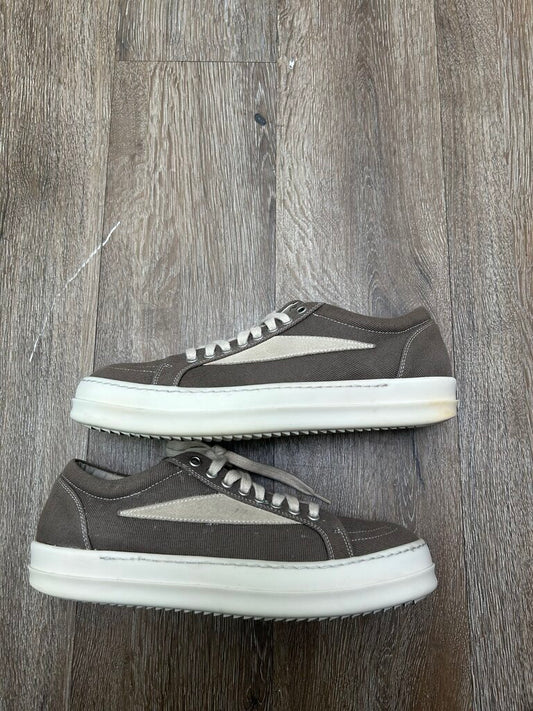 Preoenwed Rick Owens DRKSHDW Grey Milk Canvas Vans sz.42