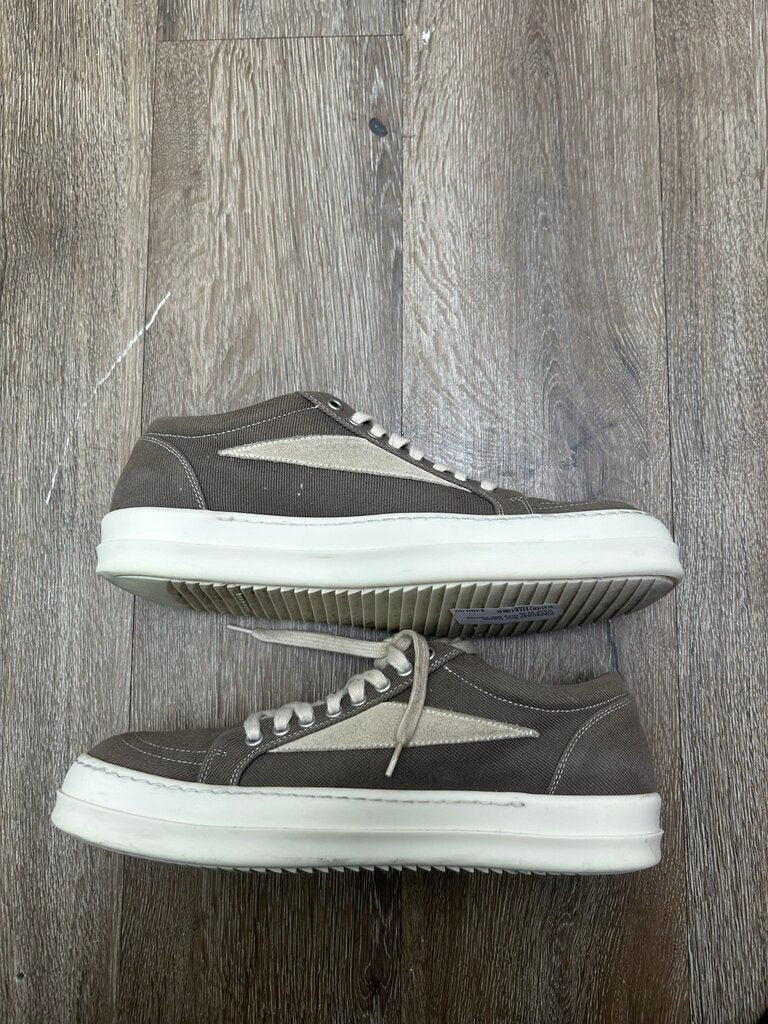 Preoenwed Rick Owens DRKSHDW Grey Milk Canvas Vans sz.42