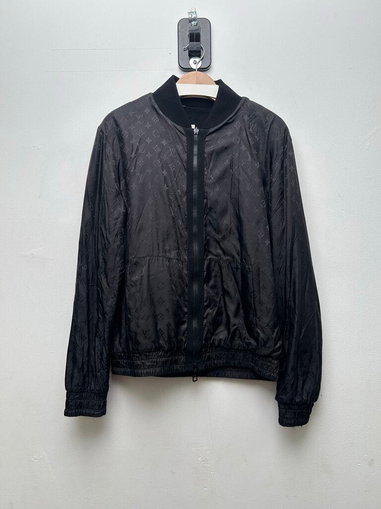 Preowned Louis Vuitton Reversible Monogram Bomber Jacket sz.S