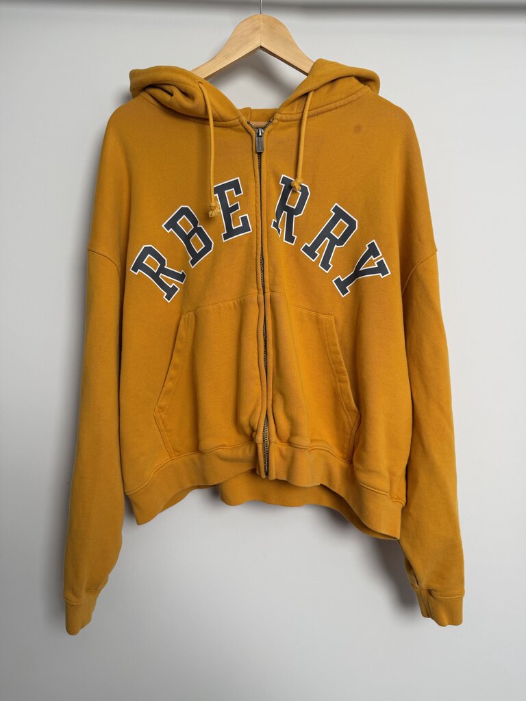 Pre-Owned Yellow R-Berry GV Gallery Zip Hoodie Sz. M