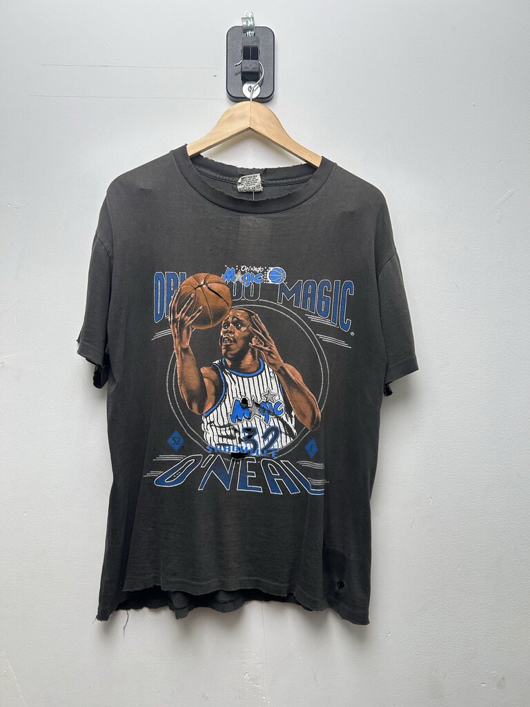 90s Shaq Orlando Magic Faded Tee Sz L