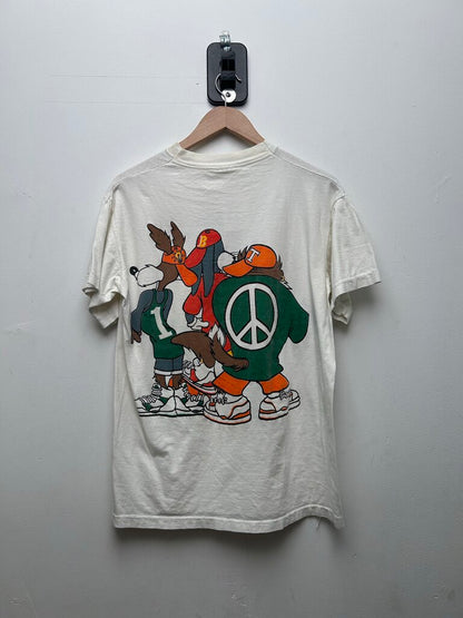 90s Looney Tunes Basketball Tee Sz XL