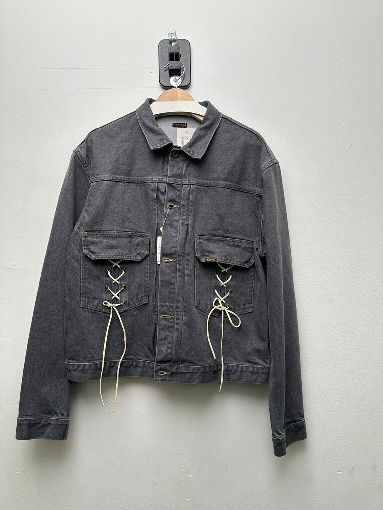 New Kapital Grey Denim jacket size XL