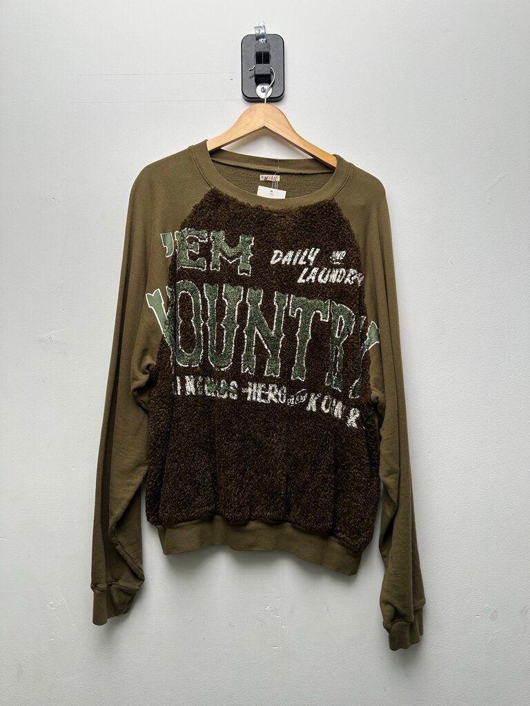New Kapital Sherpa Crewneck sz.4
