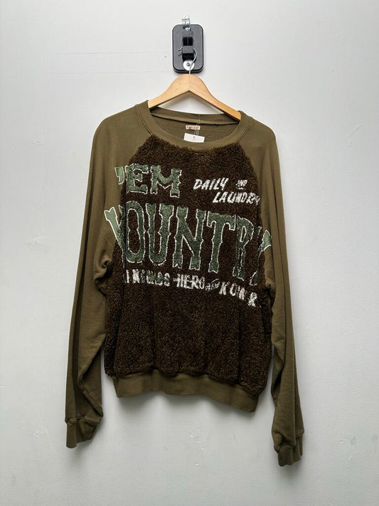 New Kapital Sherpa Crewneck sz.4