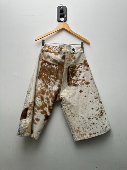 New NYRVA Mohair Tan Shorts Size 34