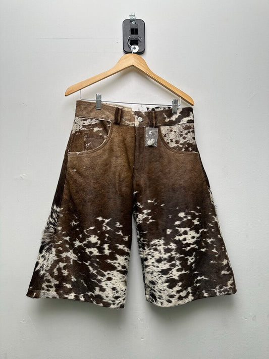 New NYRVA Mohair Tan Shorts Size 32
