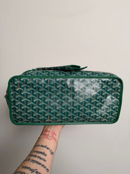 Pre-Owned Goyard Green St. Louis PM Reversible