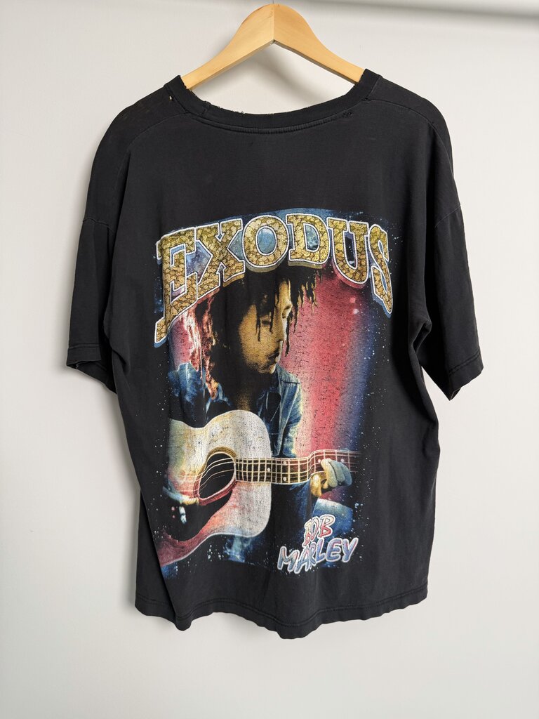90s Bob Marley Exodus Rap Tee size L