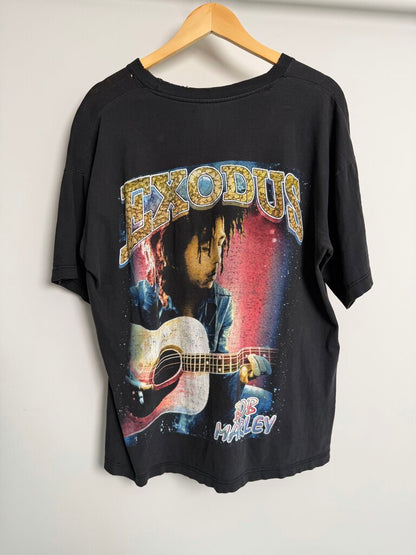 90s Bob Marley Exodus Rap Tee size L