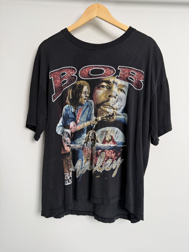 90s Bob Marley Exodus Rap Tee size L
